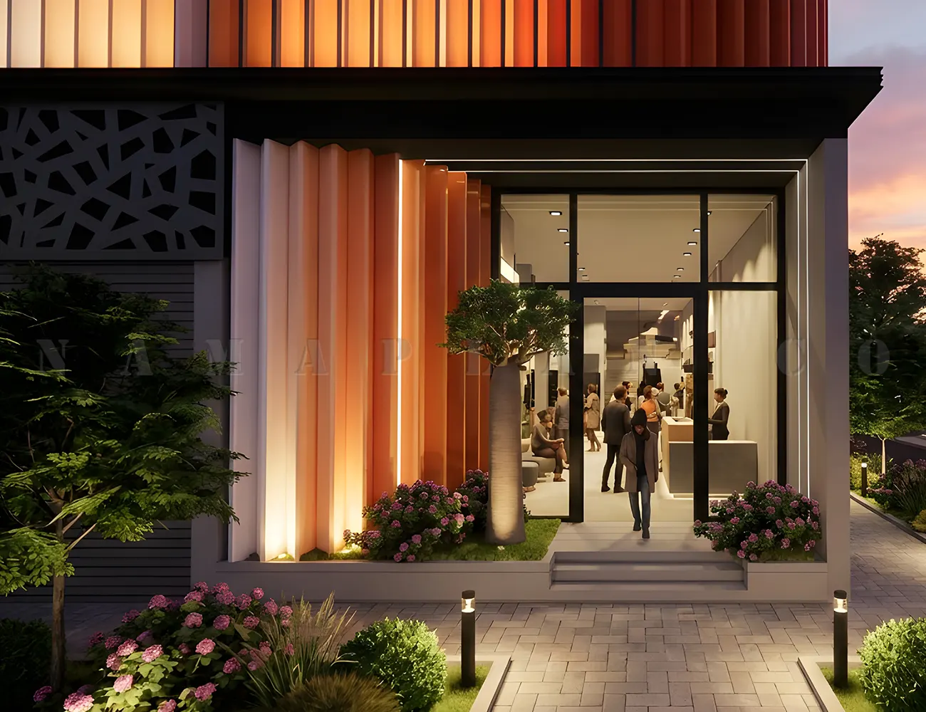 طراحی سردرب صنعتی مدرن 