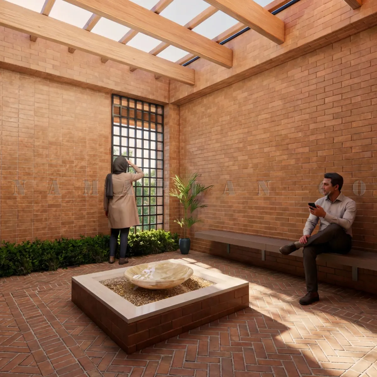 نمای ساختمان دوبلکس در هرات 