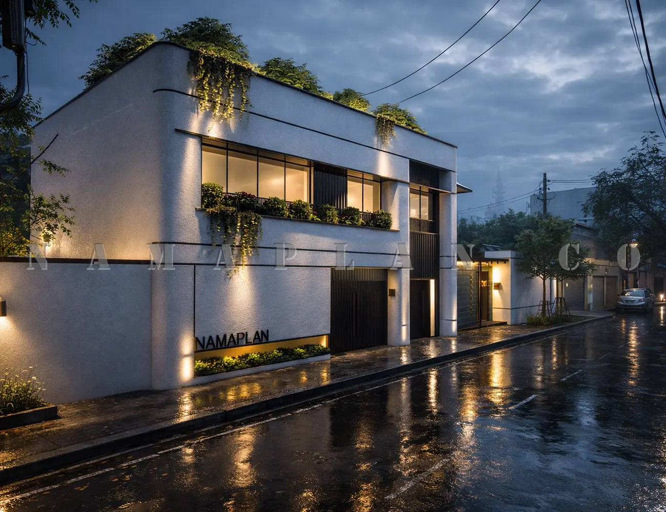 نمای ساختمان یک طبقه در سرخرود