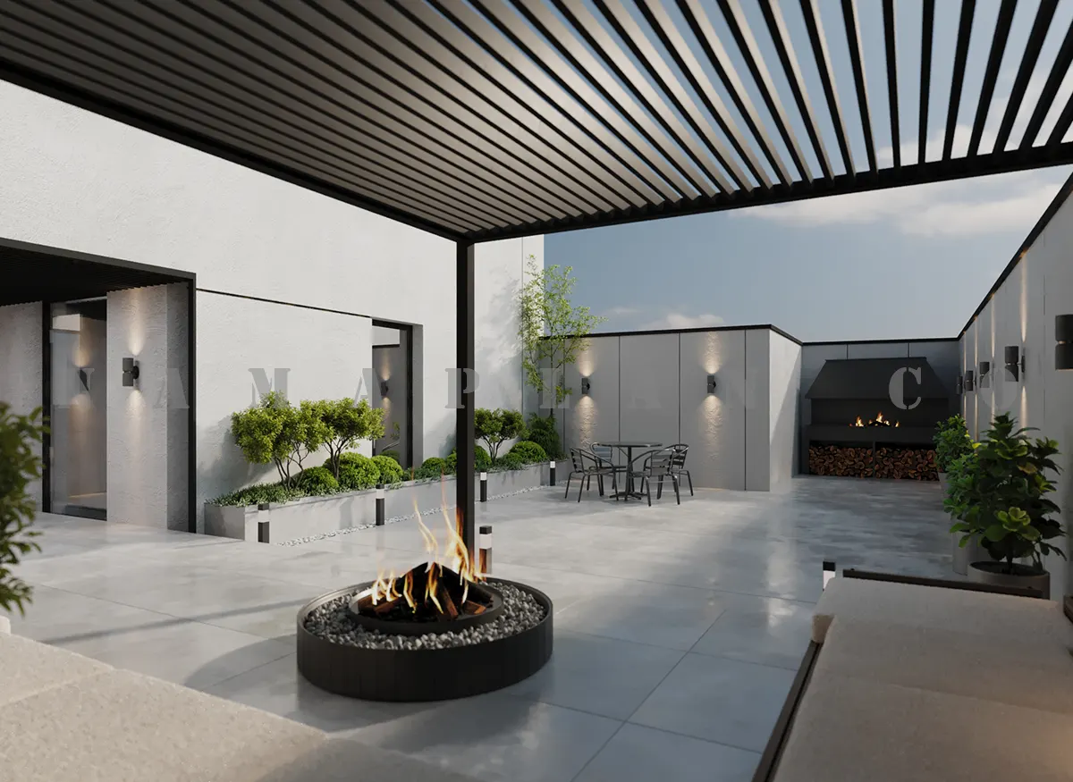 طراحی ساختمان ویلایی دوبلکس 280 متری 