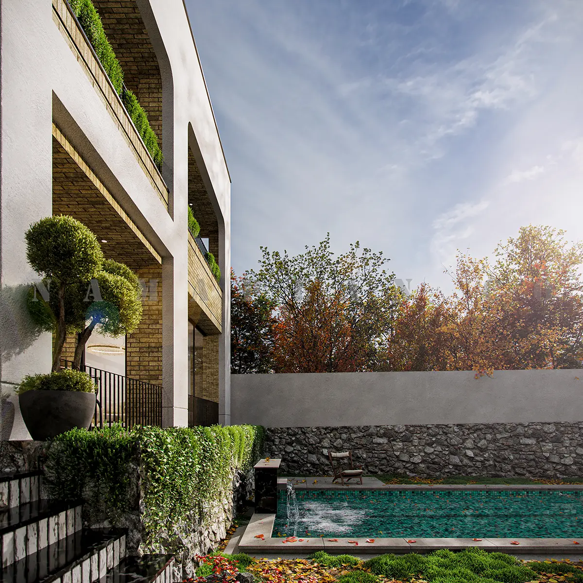 ساختمان ویلایی دوبلکس در دلیجان 