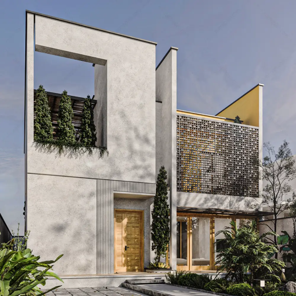 طراحی ویلای مدرن ایرانی