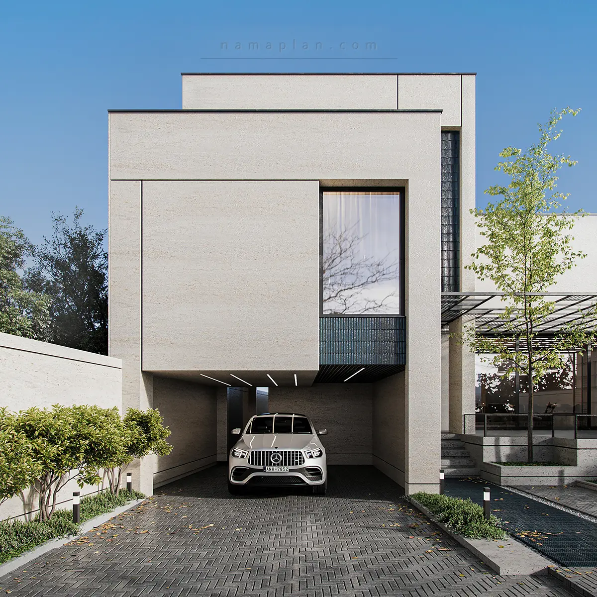 طراحی خانه دوبلکس ویلایی 280 متری در قائمشهر