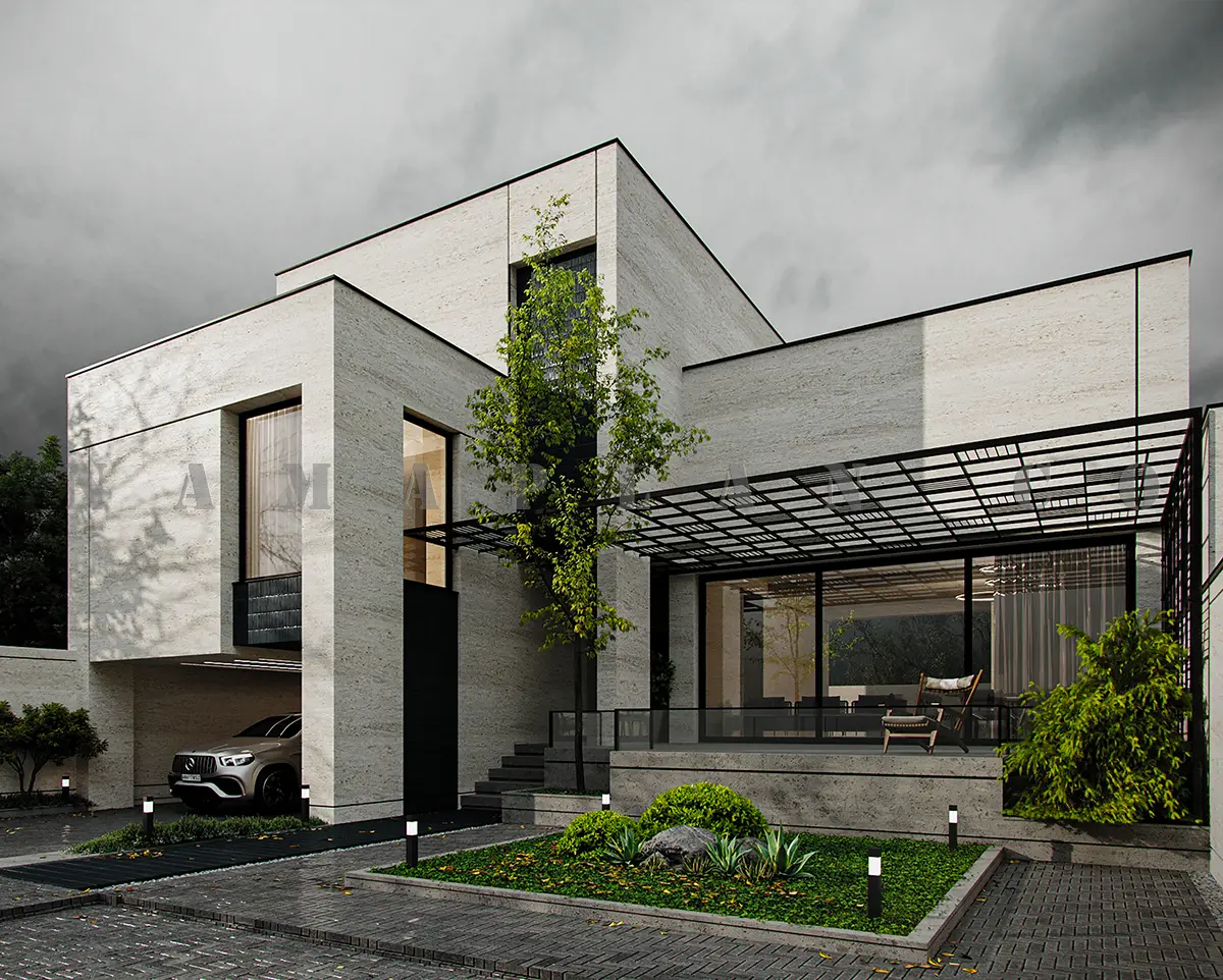 طراحی خانه دوبلکس 280 متری در قائمشهر