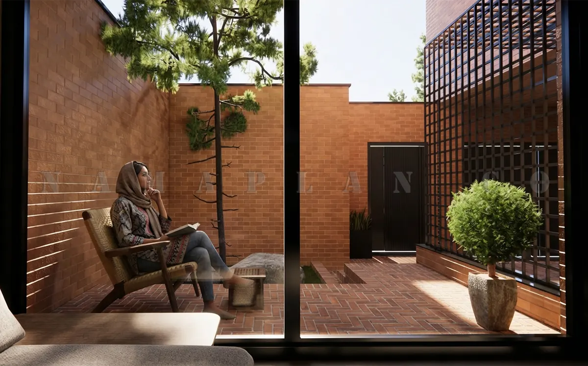 طراحی خانه دوبلکس در افغانستان 