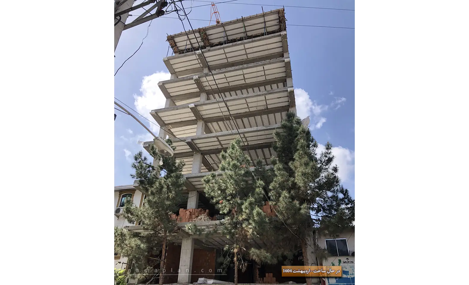 اپارتمان 8 طبقه مدرن در ساری