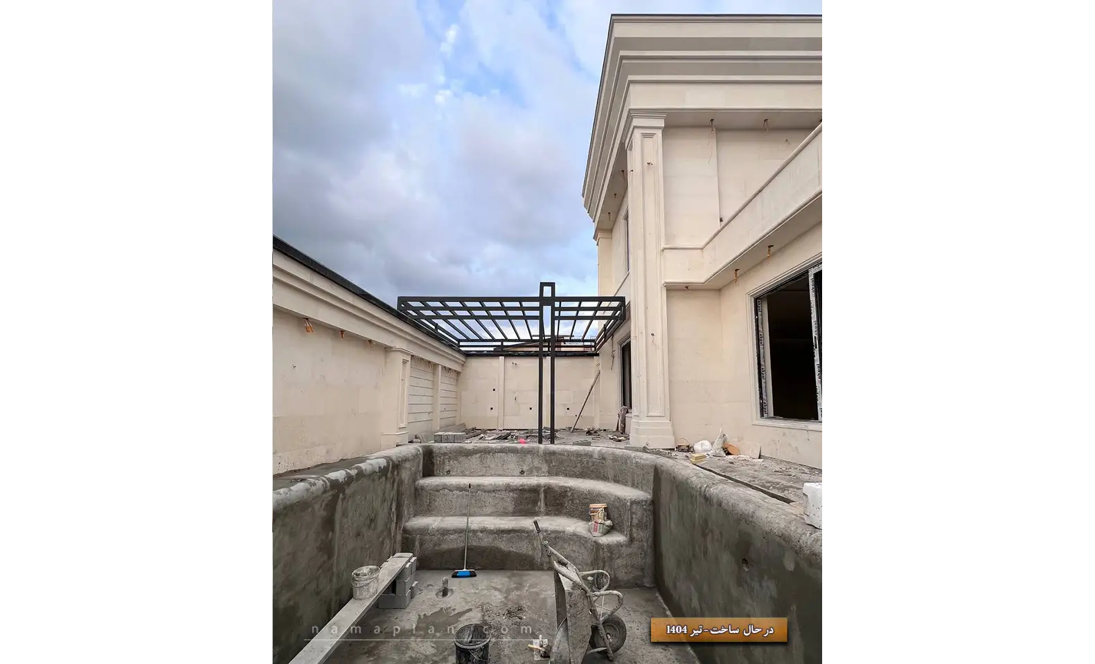 ویلای کلاسیک در شهرودکلا