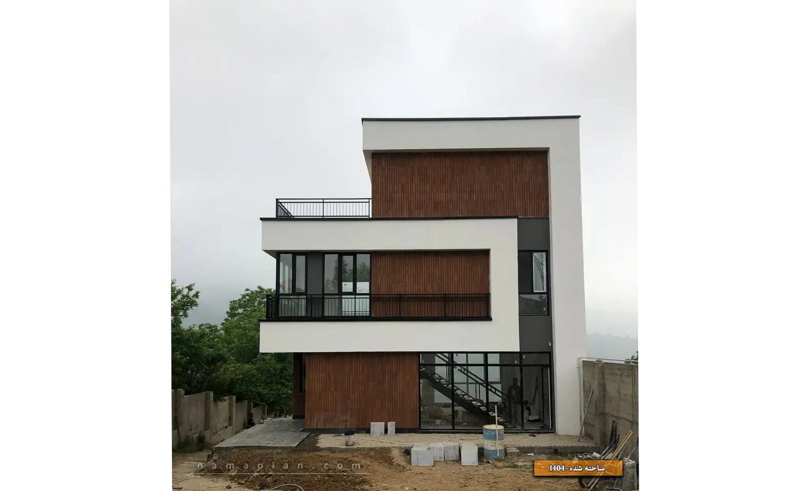 ویلای شیک و مدرن  150 متری 2 خواب در شبکلای ساری