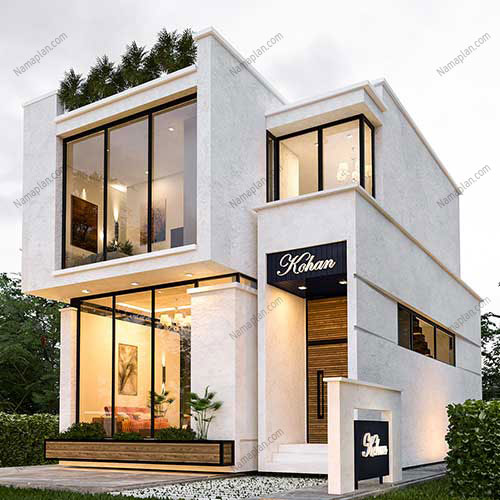 ویژگیهای پلان معماری ویلا