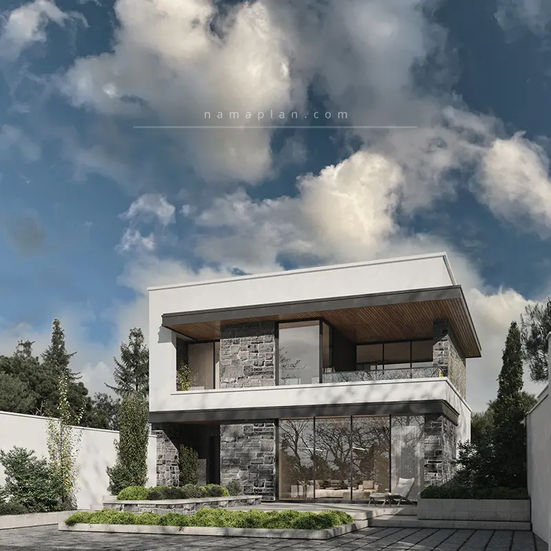 طراحی ویلا دوبلکس در رامسر